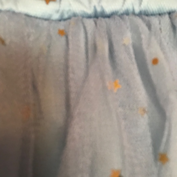 NWT Powder Blue Starry Tulle Skirt Size 4 - Picture 4 of 10